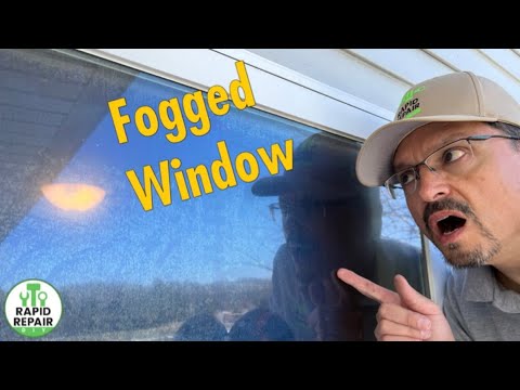 How to Fix a Fogged Thermal Pane Window