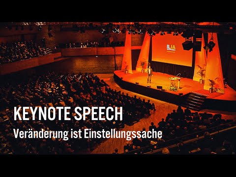 Veränderung Einfach Machen. Keynote Speech Ilja Grzeskowitz