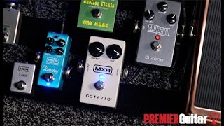 Video thumbnail for MXR Octavio and Crybaby Q Zone Demos | NAMM 2020 by Premier Guitar