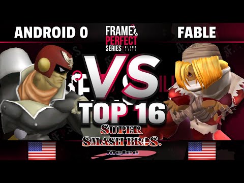 FPS3 Online - Android 0 (C. Falcon) vs Fable (Sheik) - Melee Top 16