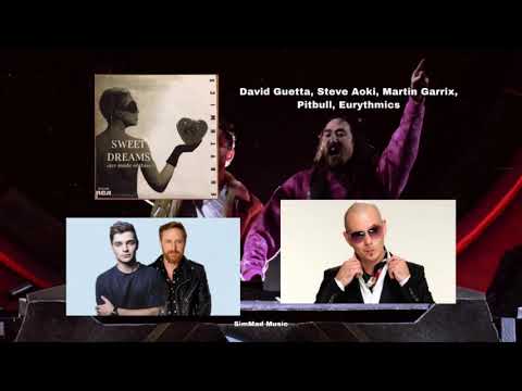 Sweet Dreams vs. Boneless vs. Sexy Bitch vs. Give Me Everything vs. Like I Do (SimMad Mashup)