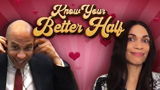 Rosario Dawson Reveals Sen. Cory Booker’s Weird Shower Habit video