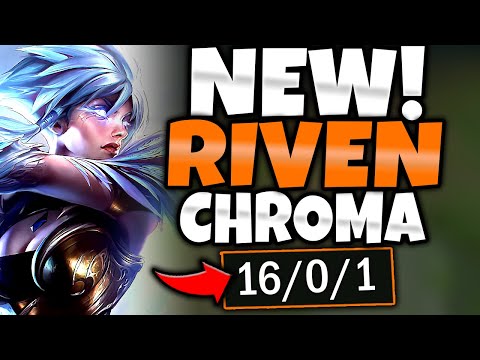 RIVEN COMBOS FEELS INCREDIBLE WITH THIS NEW CHROMA! (AMAZING)
