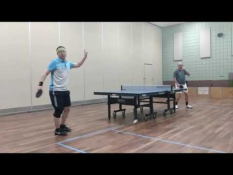 Kai Zhang [SD] vs Jim Mossberg [MD] 10/06/2021 Match 1 [Long Pips Sponged vs Long Pips OX]