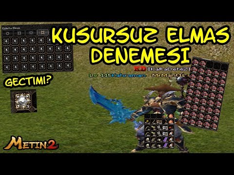 Metin2 TR | KUSURSUZ ELMAS | SIMYA DENEMESI | #Gameplay #13