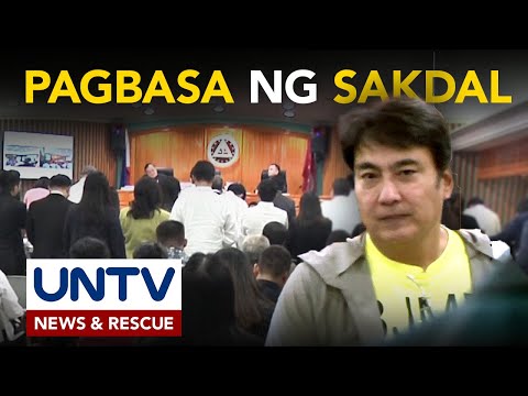 Pagbasa ng sakdal kina dating Sen. Bong Revilla at mga kapwa akusado, ipinagpaliban ng Sandiganbayan