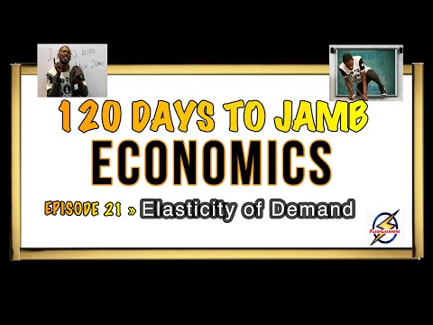 Elasticity of Demand » 120 Days To Jamb Economics - Ep 21