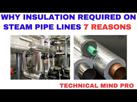 Why is insulation required on the steam pipe line || Benefits of Insulation || Hot Insulation