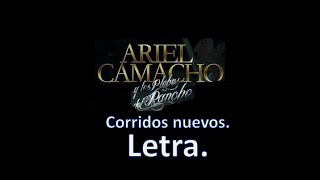 te voy a olvidar- ariel camacho (letra)