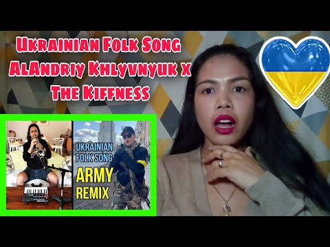 Ukrainian Folk Song 🇺🇦 ARMY REMIX | Andriy Khlyvnyuk x The Kiffness | REACTION