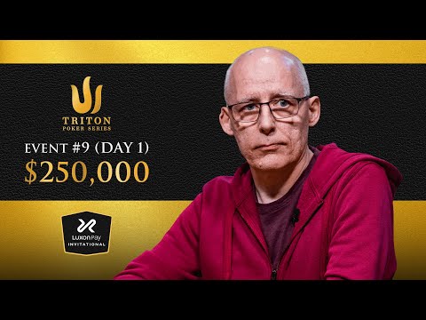 Triton Poker Series London 2023 - Event #9 $250k NLH Luxon Invitational - Day 1