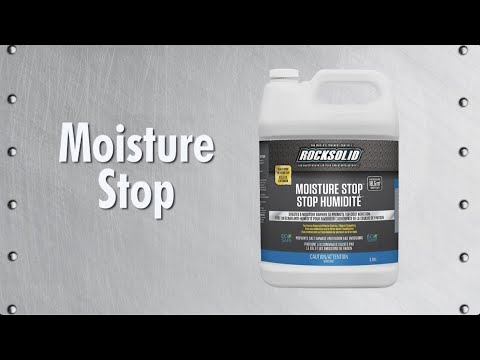 How to Apply RockSolid Moisture Stop | Concrete Garage Floor Coating | Step 3