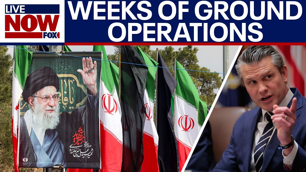 UPDATE: Pentagon prepares for weeks-long Iran ground operations, report says