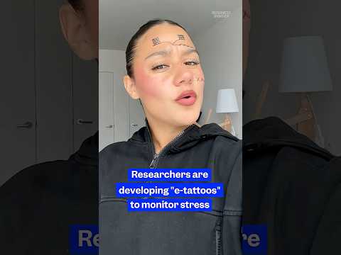 Researchers are developing 'e-tattoo' that monitors brain activity. #tech #wearables #tattoo