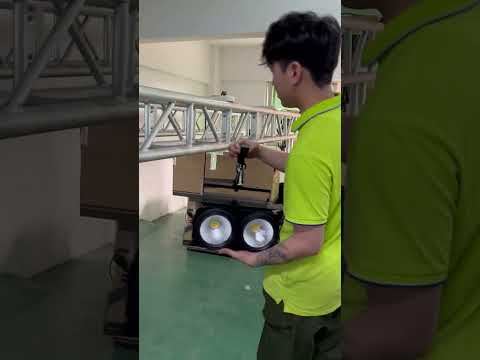 Foldable Clamp for Stage Blinder Lights  Quick Setup, Heavy Load!