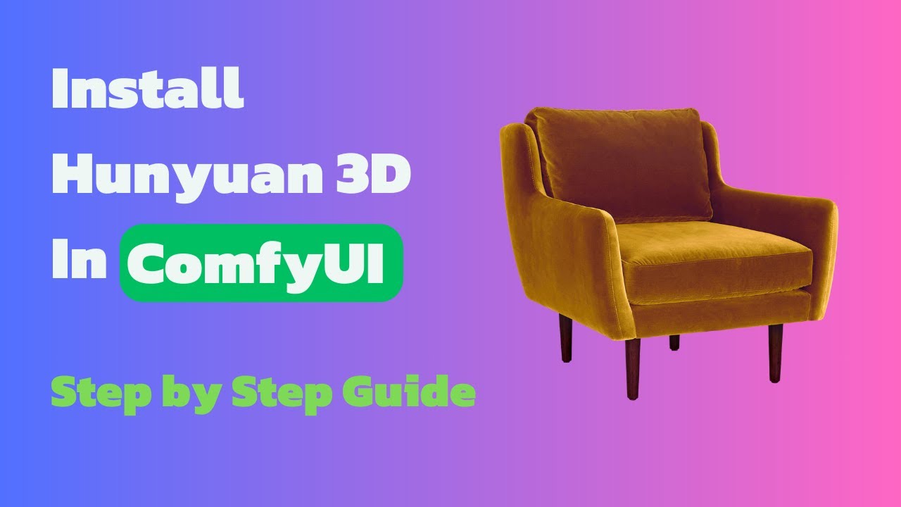 How to Install Hunyuan3D on ComfyUI | Step-by-Step Guide with Kijai’s Wrapper