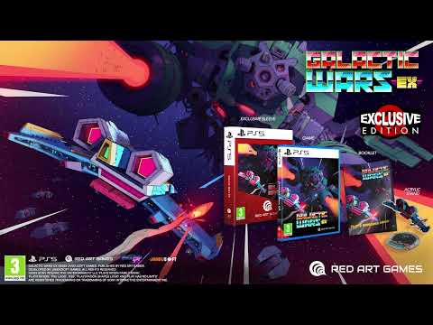 Galactic Wars EX [Exclusive Edition] - Playstation 5 - Trailer - Physical [Red Art Games]