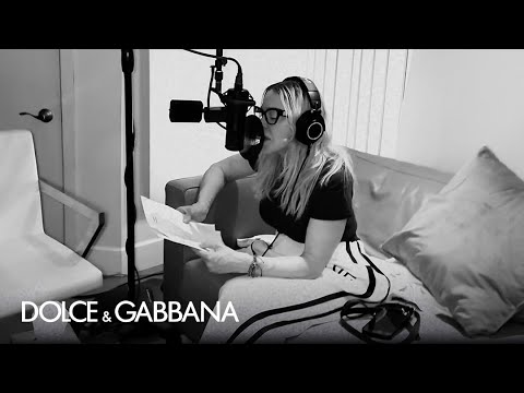 The One by Dolce&Gabbana In studio with Madonna