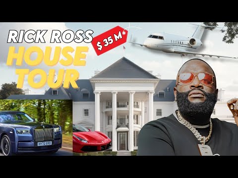 INSIDE Rick Ross's Private Jet Hangar and NEW $35 Million Star Island MANSION