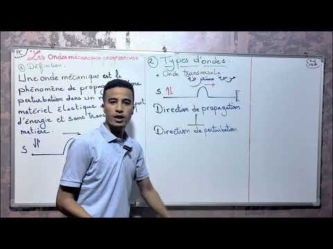 Les ondes mécaniques progressives 2BAC PC : cours + astuces #Explication_simple_et_détaillée
