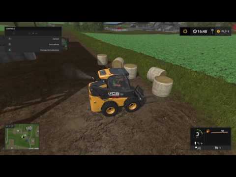 Farming Simulator 17 selling  straw