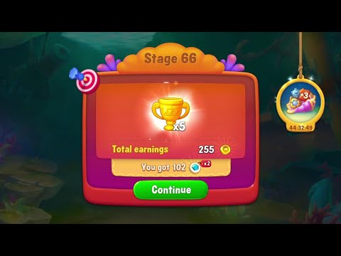 @Fishdom Win Strikes Atlantis Cup Stage 53 - Special Stage 66 Challenge