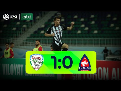 Superliga 7-tur. So‘g‘diyona - Andijon bahsida kiritilgan gol va xavfli vaziyatlar (Highlights)