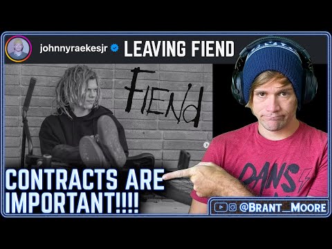 Johnny Raekes Fiend Situation Sucks & Shows The Importance Of Contracts...