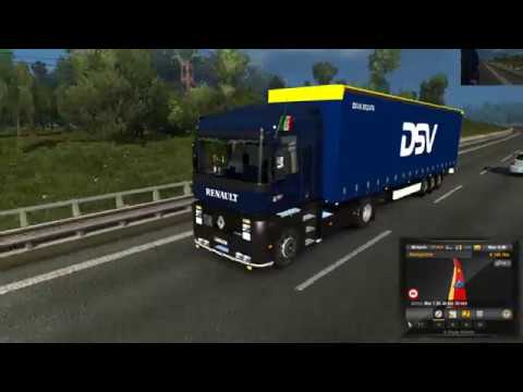 Euro Truck Simulator 2 (1.31 Beta) RENAULT AE MAGNUM 1990 and Cables ETS2 1.31.x + DLC's & Mods