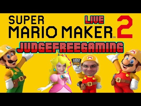 Late Night Super Mario Maker 2 Viewer Levels!!!! Come Hang Out!!!