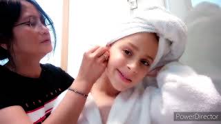 A day moment with Yasminas bath//#ofwlife