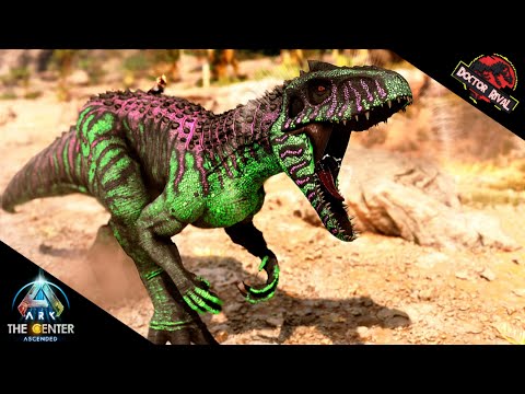 Moro's Indominus Rex full taming || Ark The Center Ascended