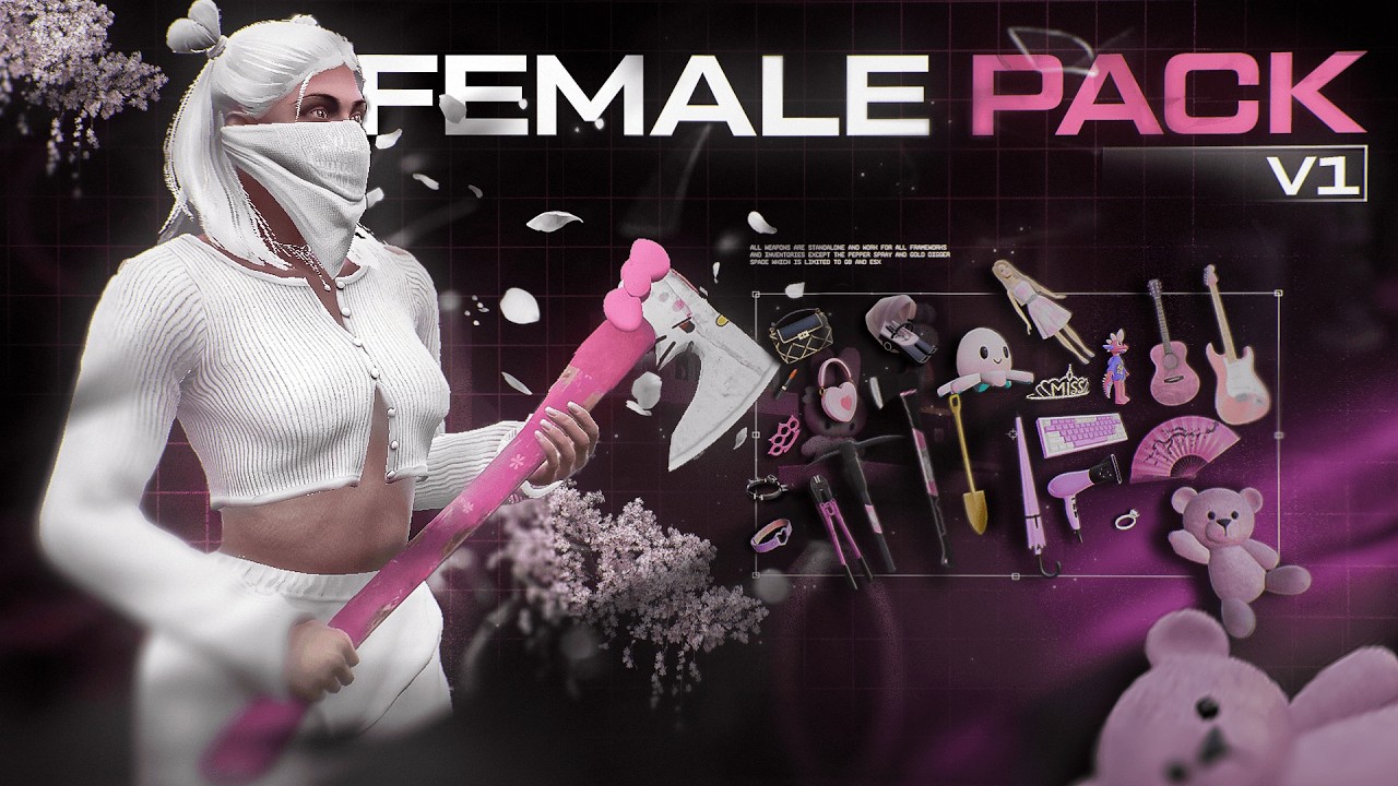 Polars Armoury | Female Weapon Pack
