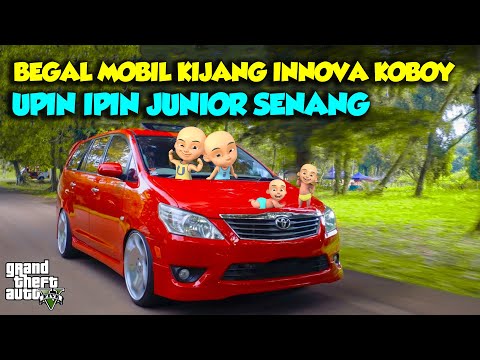 SULTAN UPIN IPIN MURDERED LUXURY CAR KIJANG INNOVA RED LIMITED - GTA V MOD UPIN & IPIN SPECIAL