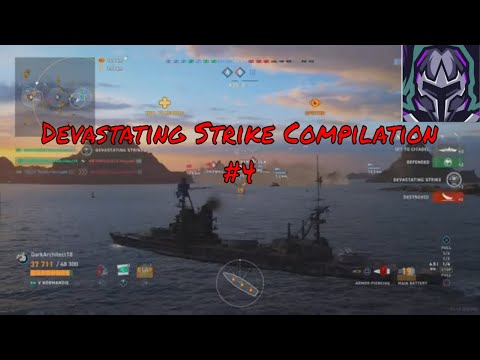 Devastating Strike Compilation #4 | World of Warships Legends