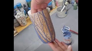 200. Wax Techniques for Ceramics: Easy DIY with Adhesive Strips???
