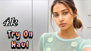 Download lagu 4K Micro Bikini Try-On Haul  | Transparent Lingerie & See-through Dresses With Loreal style USA #013 mp3