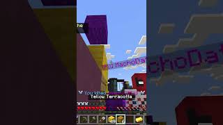 TNT置いた後にテラコッタで囲むと強い！⚔️Cubecraftベッドウォーズ【統合版サーバー実況・小学生】#shorts #short #minecraft #マイクラ#マイクラpvp