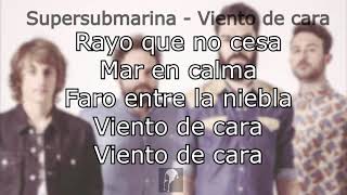 Viento de cara - Supersubmarina