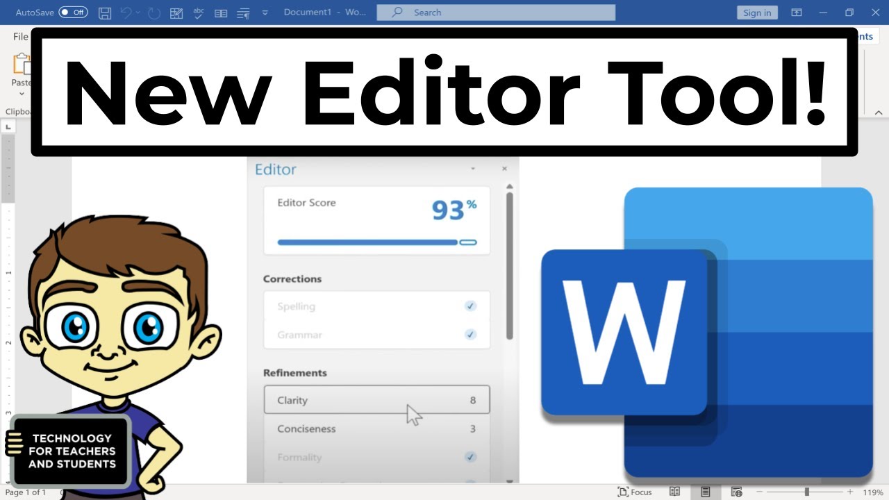 New Editor Tool for Microsoft Word 365