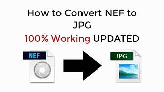 How to Convert NEF to JPG Online Without Losing Quality 100% Working