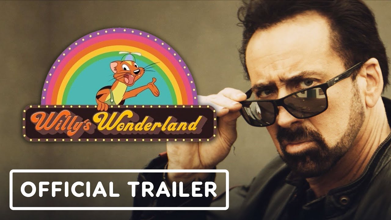 Willy's Wonderland - Official Trailer (2021) Nicolas Cage, Emily Tosta