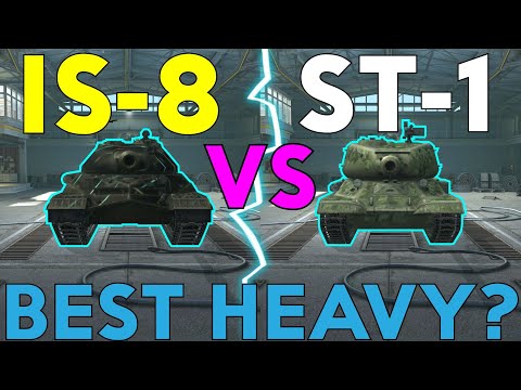 WOTB | ST-1 VS IS-8!