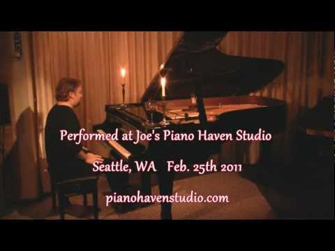 Joe Bongiorno performs Melancholy Morning - New Age solo piano, Kawai RX-7
