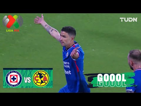 ¡GOLAZO! Nacho Rivero hace tremendo gol | Cruz Azul 2-1 América | Liga MX - J13 AP2025 | TUDN