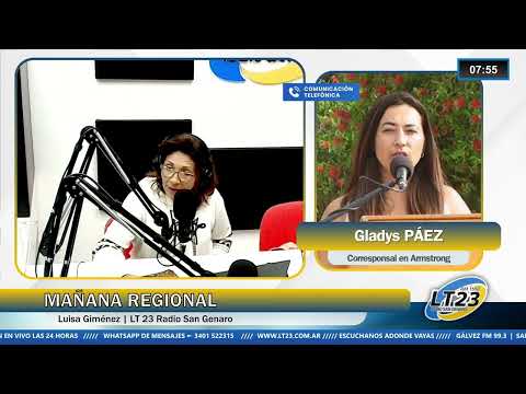 Corresponsal de Armstrong Gladys Páez I Mañana Regional