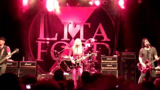 OUT FOR BLOOD, LITA FORD @PHOENIX CONCERT THEATRE, TORONTO 2015