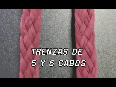 Tutorial: Aprende a hacer trenzas de 5 y 6 cabos ¡también para cabello!