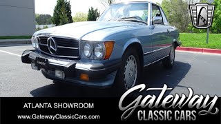 Video Thumbnail for 1987 Mercedes-Benz 560SL