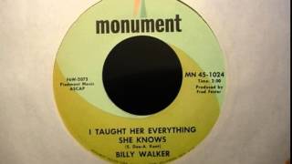 Billy Walker ~ I Taught Her Everything She Knows